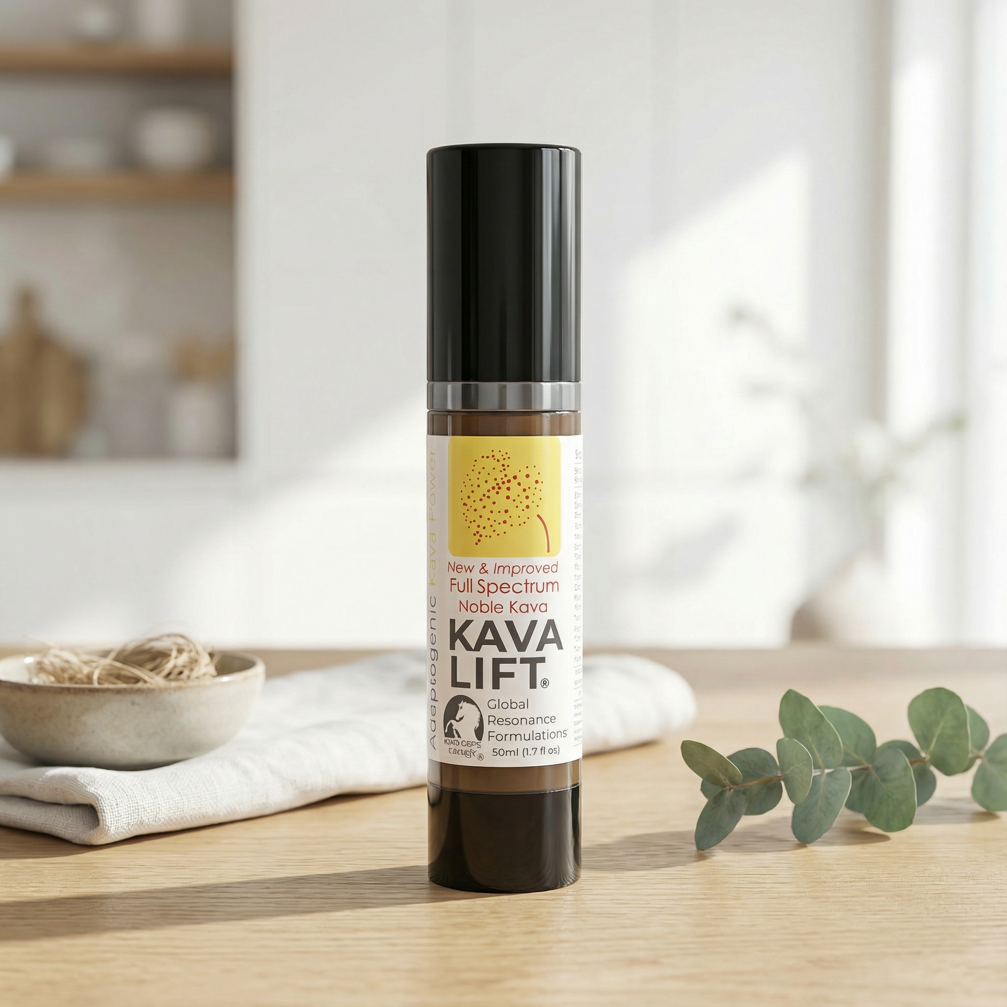 Kava Lift Herbal Supplement Lifestyle Supporting Relaxation