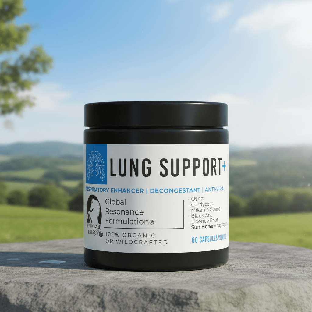 Lung Support Natural Herbal Supplement