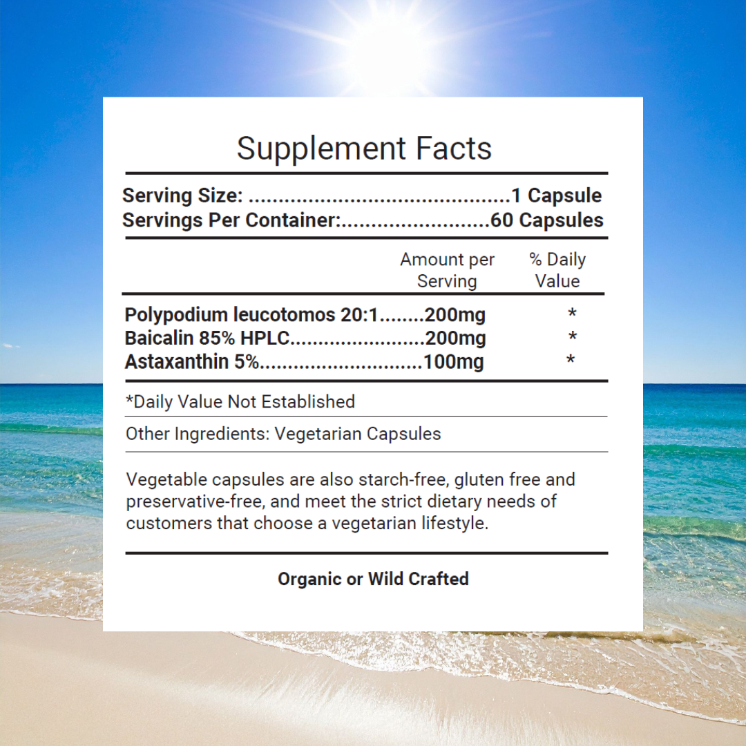 Sun Protect Supplement Facts
