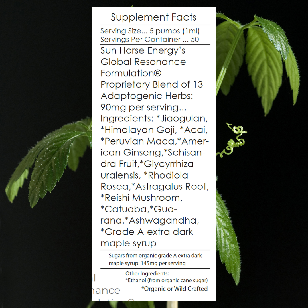 Ultimate Energy Supplement Facts